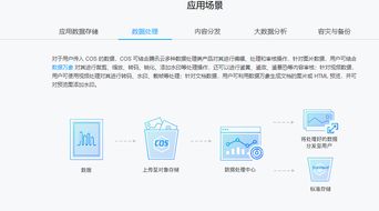 對象存儲COS的數據處理與存儲支持服務